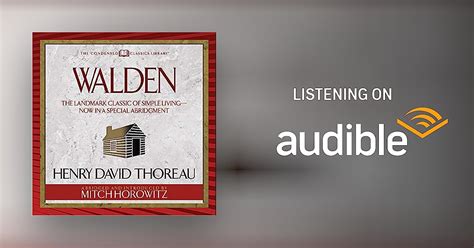 walden audiobook|walden condensed classics for free.